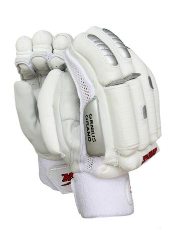 MRF Grand Edition All White Batting Gloves