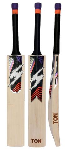 Single S Orange English Willow Cricket Bat