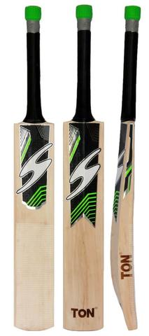 Single S Green English Willow Cricket Bat