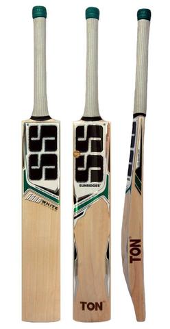 SS White Edition Green English Willow Cricket Bat