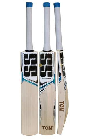 SS White Edition Blue English Willow Cricket Bat