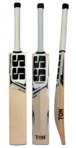 SS White Edition Black English Willow Cricket Bat